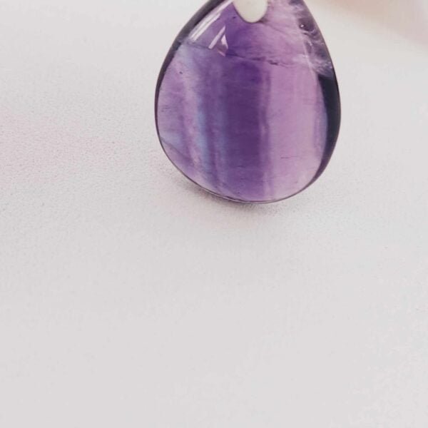 pendentif flurorine lithotherapie