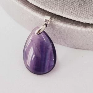 pendentif flurorine lithotherapie