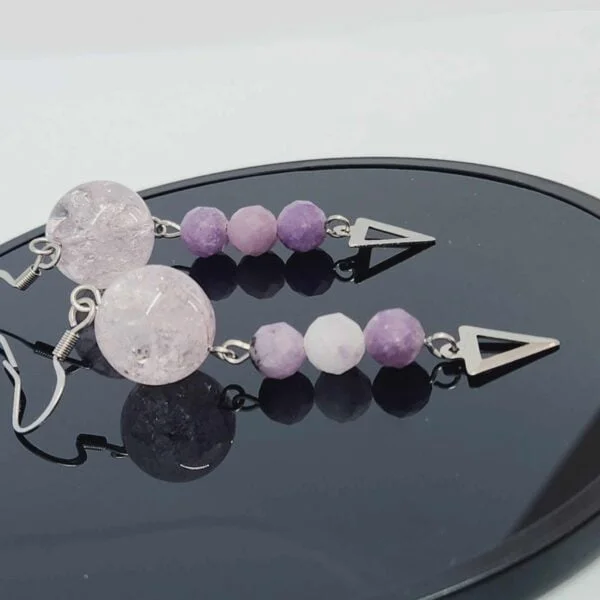 boucle d'oreilles Sugilite