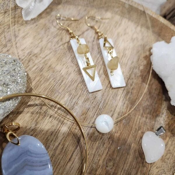 boucle nacre