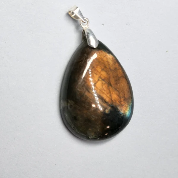 labradorite orange goutte labradorite