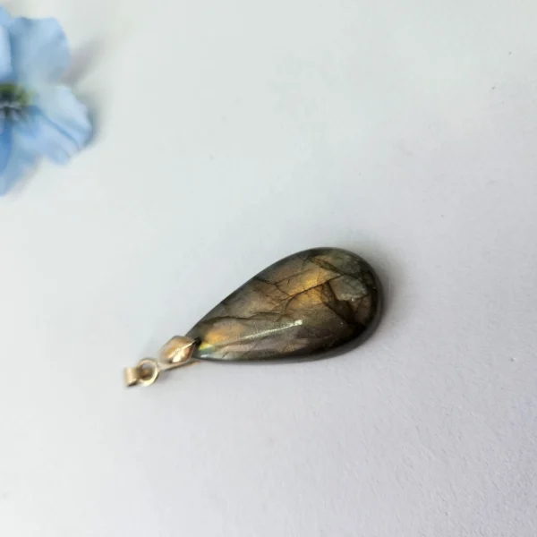 pendentif labradorite coté