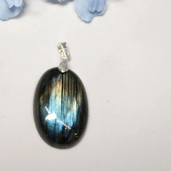 pendentif labradorite lithotherapie