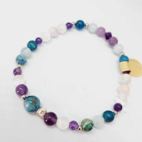 Bracelet Apatite lithotherapie 20cm