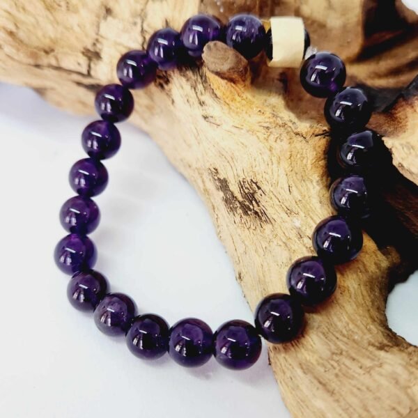 bracelet améthyste lithothérapie