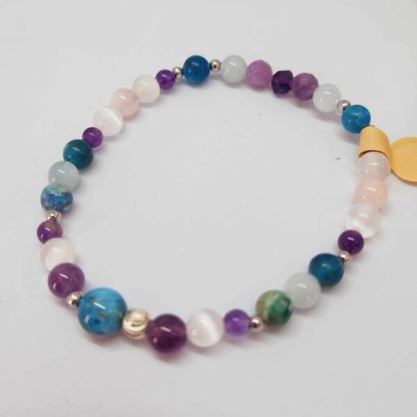 Bracelet Apatite lithotherapie 20cm