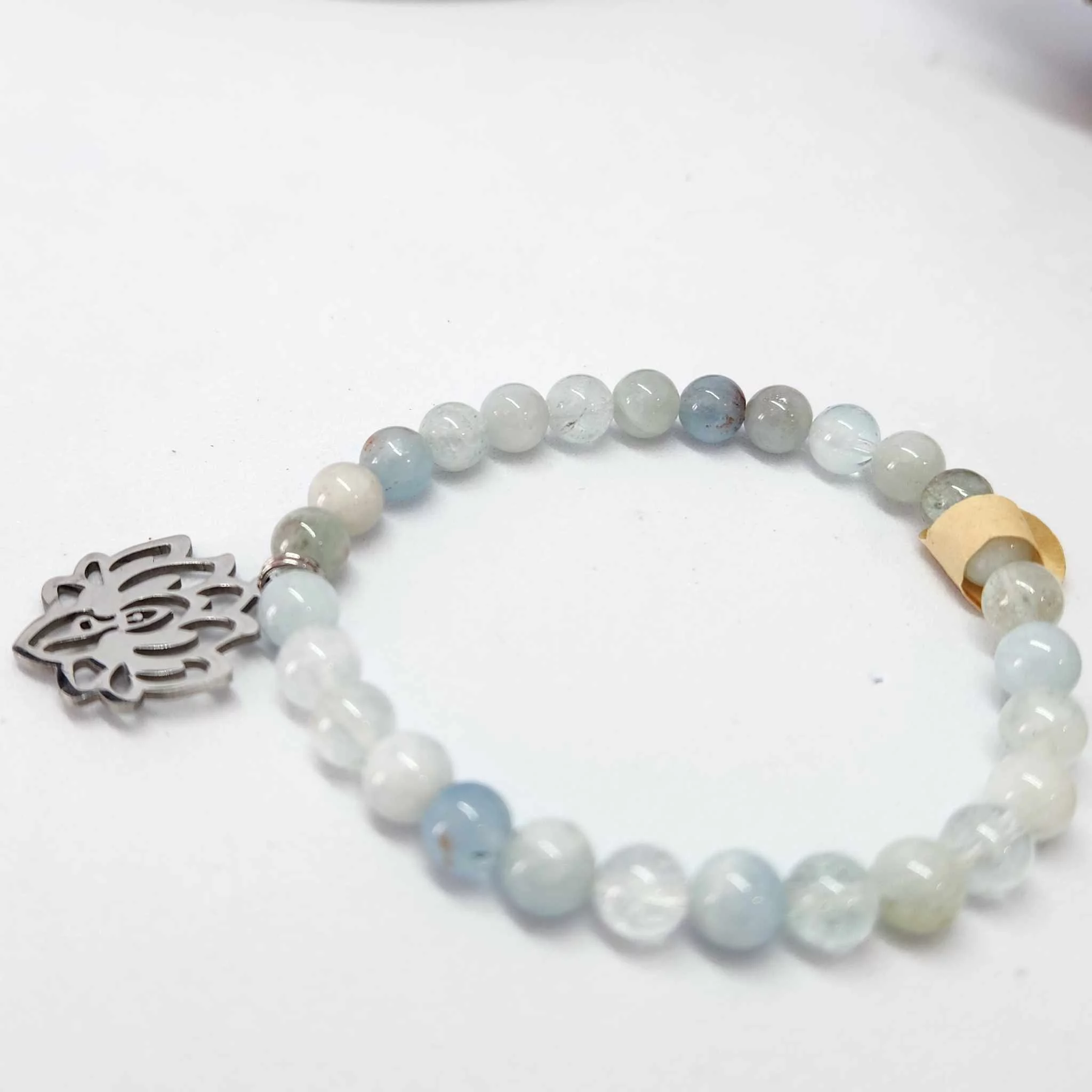 bracelet aigue marine