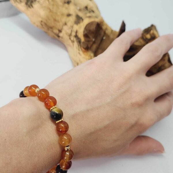 bracelet cornaline lithothérapie