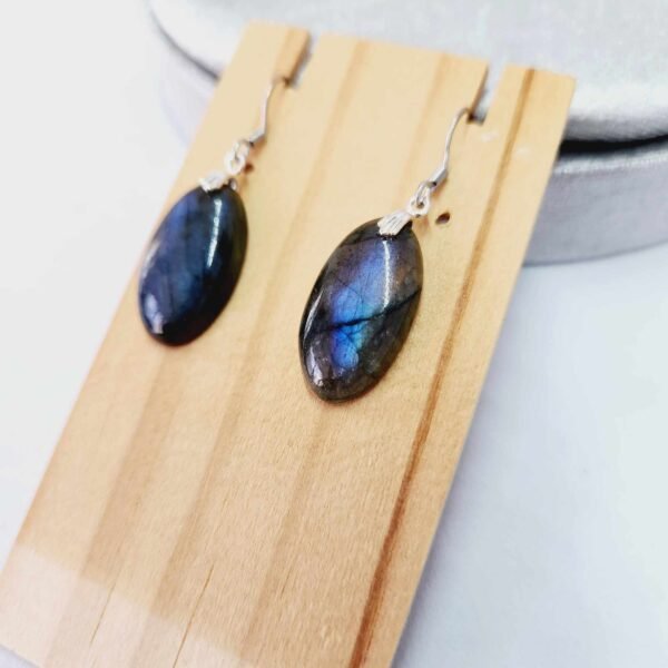 boucles d'oreilles Labradorite Lithothérapie