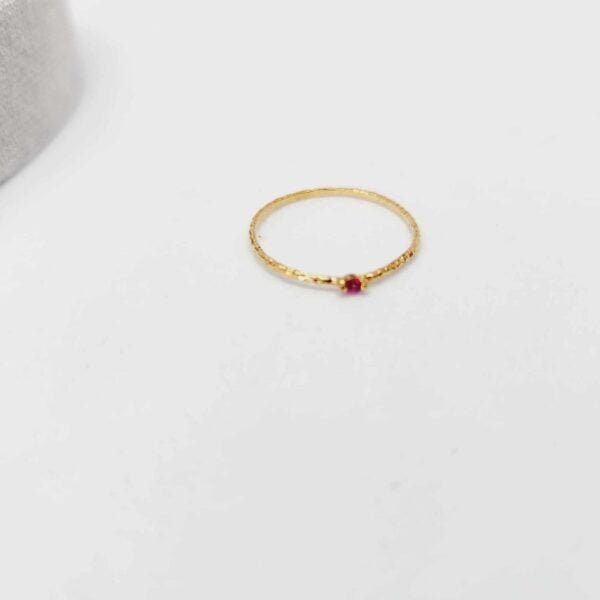 bague zircon