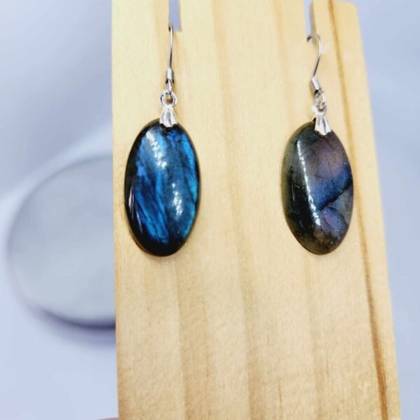 boucles d'oreilles Labradorite Lithothérapie