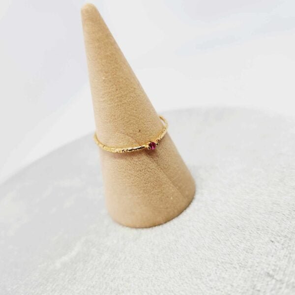 bague zircon