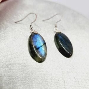 boucles d'oreilles Labradorite Lithothérapie