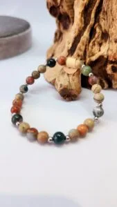 bracelet Agate Jaspe