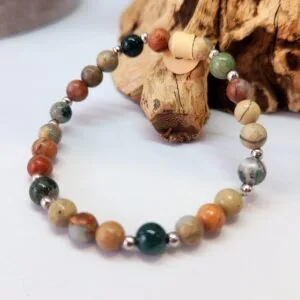 bracelet Agate Jaspe