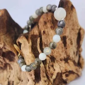Bracelet Labradorite Pierre de lune