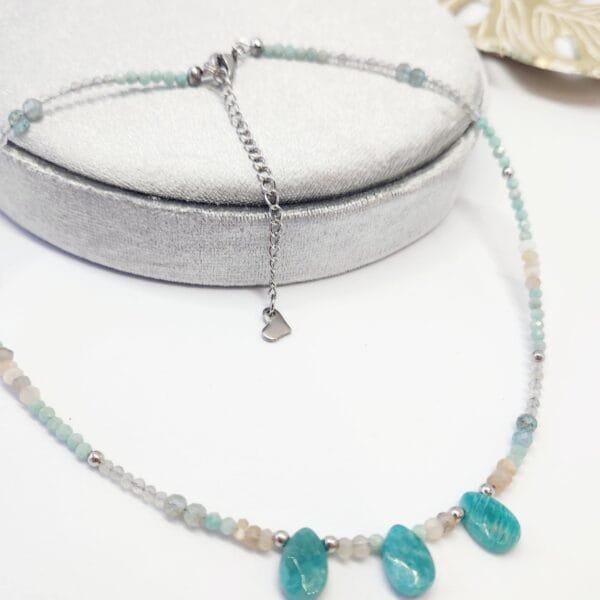 ras de cou Amazonite