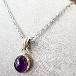 Pendentif Améthyste argent 925