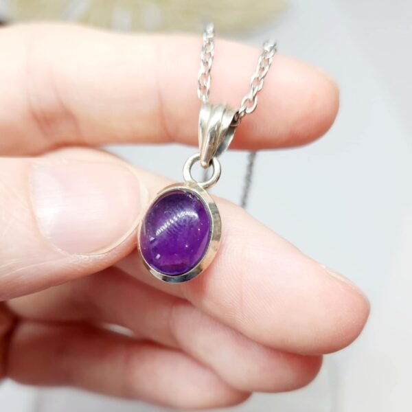 Pendentif Améthyste argent 925