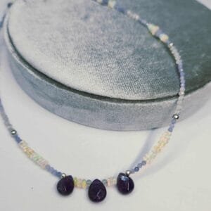 Collier Améthyste Opale